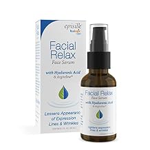Hyalogic Episilk Facial Relax Face Serum - Anti-Aging Facial Serum w/Hyaluronic Acid & Argireline, Antioxidant Serum to Reduce Fine Lines & Facial Wrinkles - Moisturizing Serum 1 oz