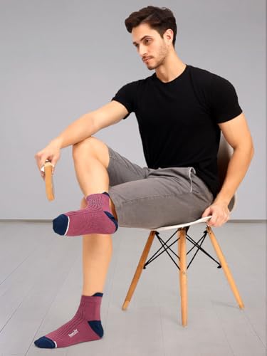 Image of Freecultr Ankle Socks | Breathable Bamboo Fibre | Odour Resistant | Thermo Regulated | Moisture Wicking | Anti-Slip Y-Heel | Soft & Comfortable Assorted Combos