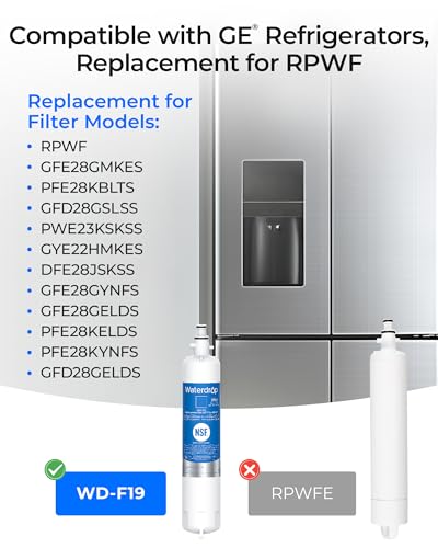 Waterdrop MPF15350 Replacement Refrigerator Water Filter view 2