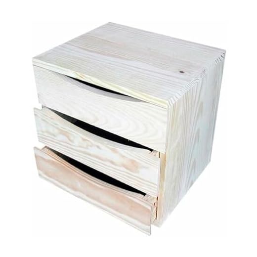 WELL HOME MOBILIARIO & DECORACIÓN Bloque modular 3 cajones 36x30x36cm