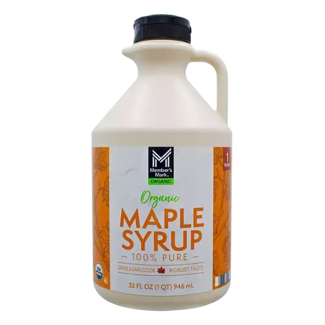 Organic Maple Syrup, 32 Fluid Ounces (32 Fl OZ (1 Pack))