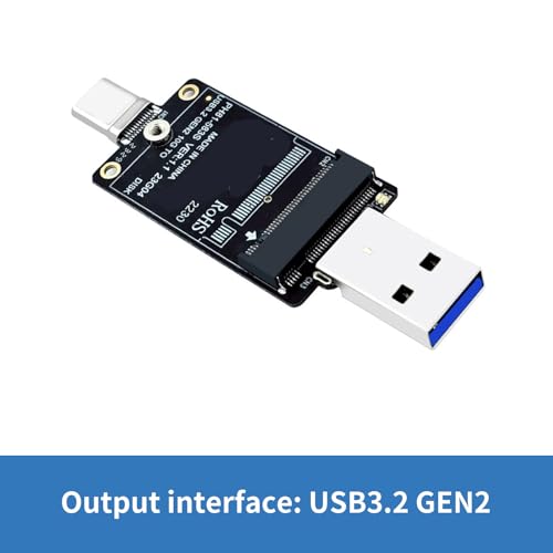 States Disk Enclosure 10Gbps USB C Adapter Externo miniatura 5