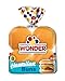 Wonder Bread Hawaiian Buns, White Hawaiian Bread Hamburger Buns, 15 oz, 8 Count