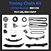 3.6 Engine Rebuild Timing Chain Kit w/VVT Sprocket Oil Water Pump For Jeep Wrangler Chrysler 200 Dodge Ram 1500 3.6L V6 2011-2016 5184352AF 5184369AH 5184370AH 68087340AA 68252670AA