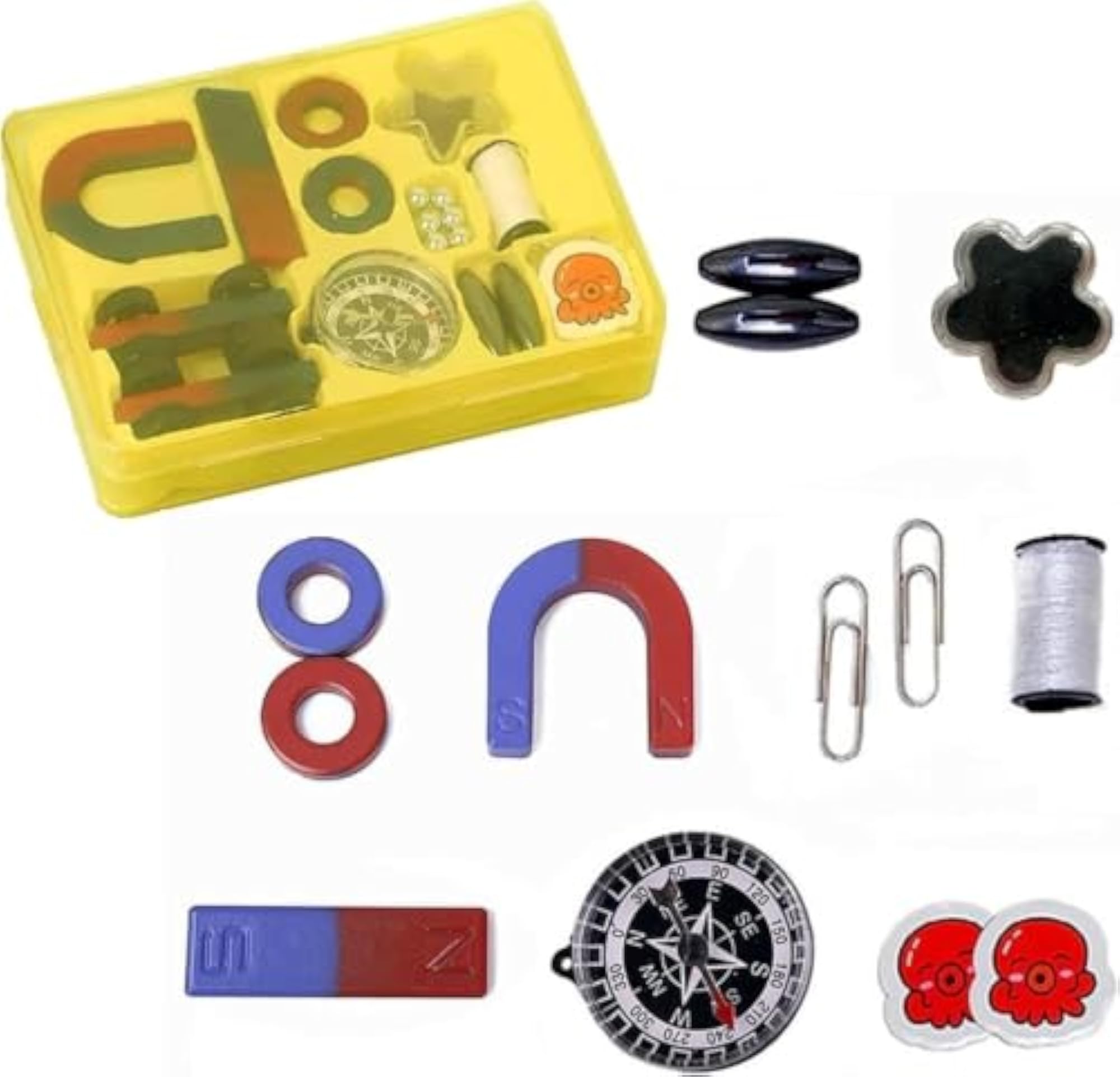 Science Magnets Set for Education and Classroom Experiments