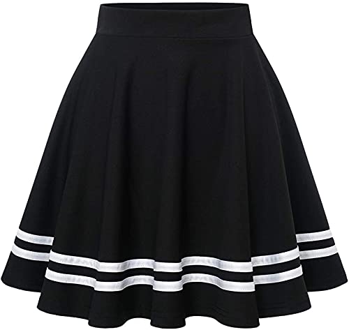 Image of Girls Kids Skater Skirts with Attached Inner Shorts (3 Years - 15 Years) rayon blend
