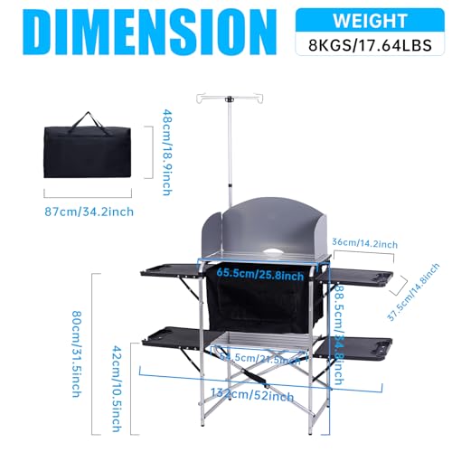 Nice-C-Camping-Table-Camp-Kitchen-Outdoor-Cooking-Station-with-Cabinet-Storage-4-Side-Table-Windshield-and-Light-Stand-for-Camping-Picnic-Beach-Black
