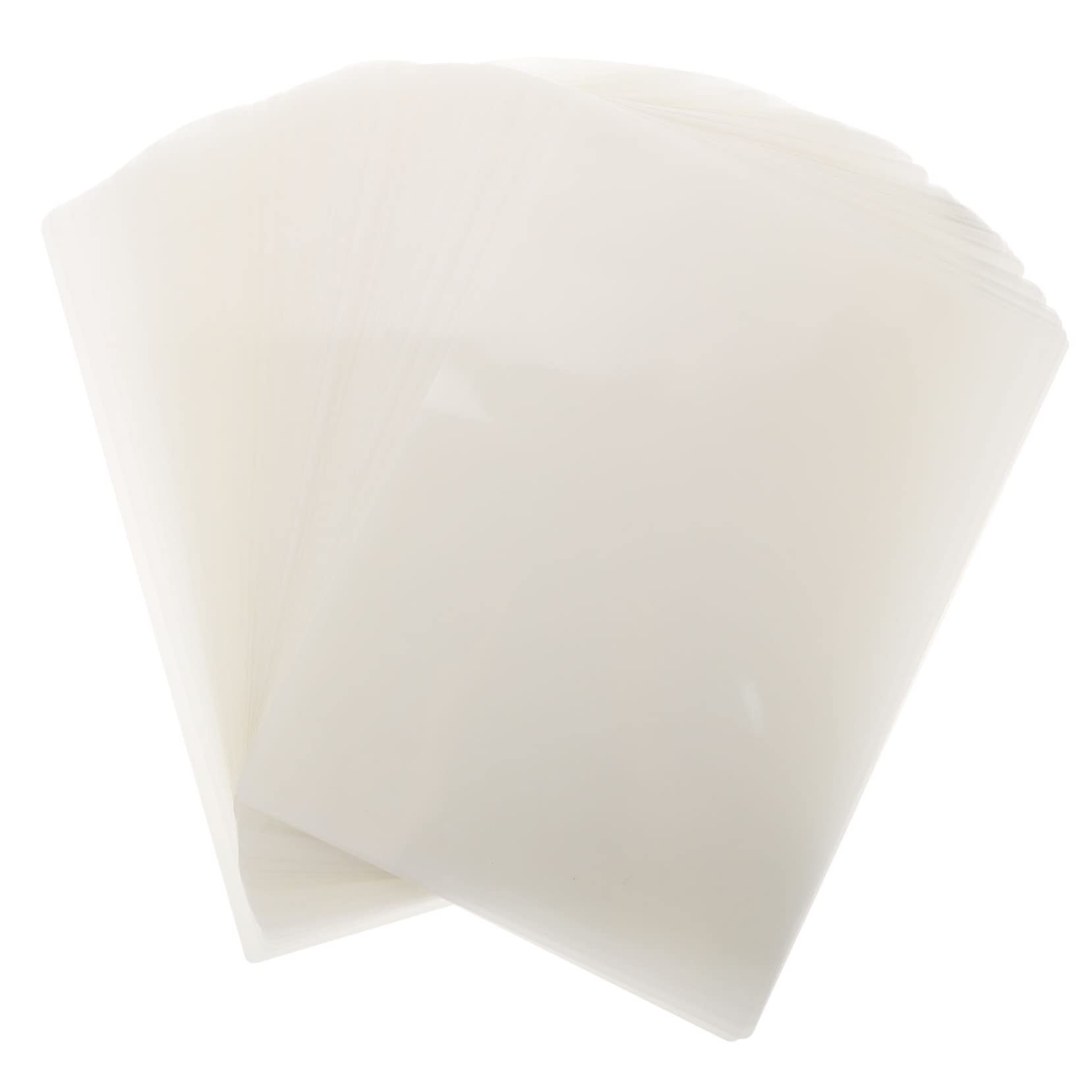 HAPINARY Photo Protection Cover Film Laminating Sheets 100pcs Laminating Film for Photos Signs Documents Waterproof