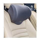 Auto Sitze Memory Foam Nackenkissen Lendenkissen Kompatibel mit für Porsche Cayenne Cayman Macan Panamera E-Hybrid Taycan Kopfstützen-Rückenkissen Innenausstattung,E