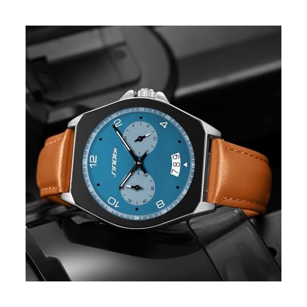 Men’s Fashion Business Watch Analog Quartz Waterproof Luminous Casual Watches for Men with Calendar - Image 6