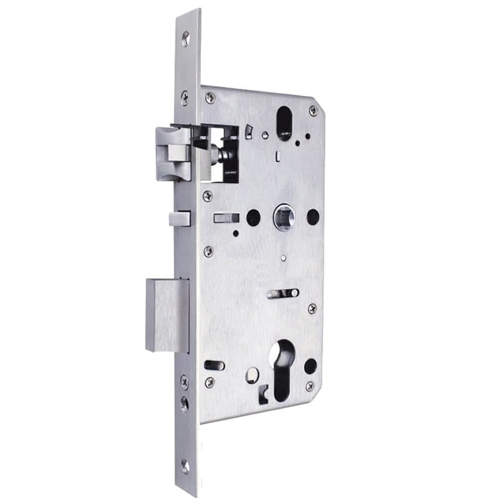 Door Lock Gearbox 6072/5572 Stainless Steel Lock Body,for Password, Spacing 72mm,Backset 60mm 55mm,Lift Handle to(5572 Panel 22x235)