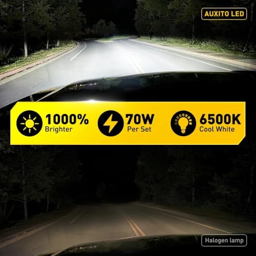 Bombilla H7 LED Canbus para faros delanteros de coche 12V potentes 2