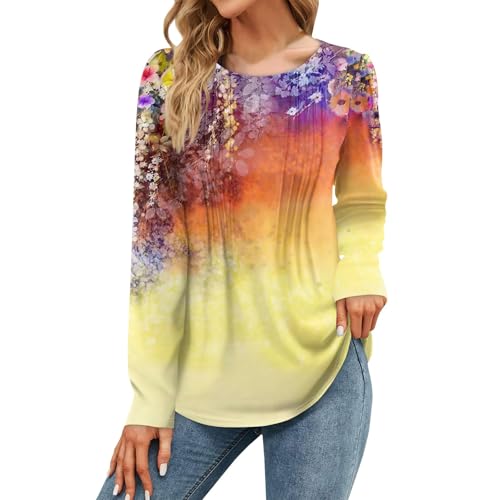 QI_LIANG Blusas Mujer Fiesta Camisetas Interior Mujer Jersey Mujer Talla Grande Ropa De Mujer Ropa Mujer Elegante Jersies Mujer Camisetas Fiesta Mujer Camiseta Basica Mujer Jersey Múltiple 3XL
