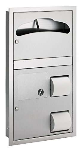 Bradley 5912 In-Stall Recess Mounted Combination Unit