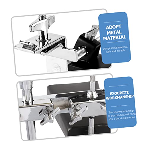 Soporte Clamp para Cowbell Totority ajustable para Bombo miniatura 3