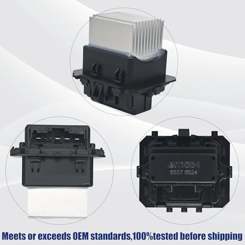 Image of AITKEN HVAC Blower Motor Resistor for Ford Lincoln Jeep Nissan Mini Models | Fits Nissan Cube Juke Sentra Jeep Commander /Ford Flex F-250 F350 F450 Super Duty /Mini Cooper /Lincoln MKT