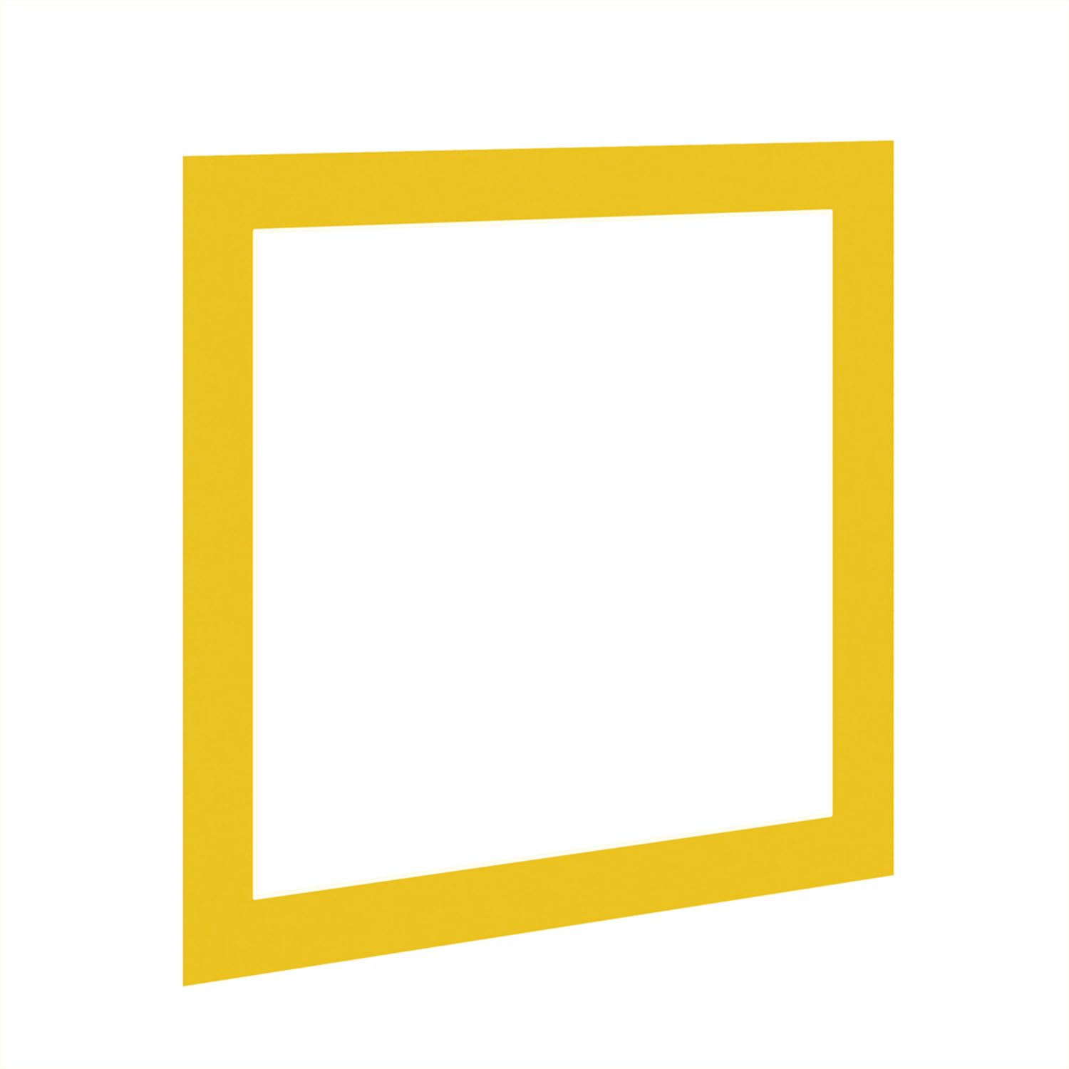 Procut Global 50x50cm Bright Yellow Picture Mount - Fits 40x40cm Aperture — image 1