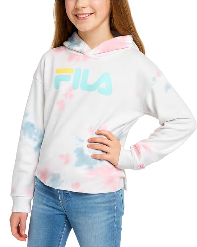 Fila Girls Tie Dye Cotton Blend Hoodie, Size 16