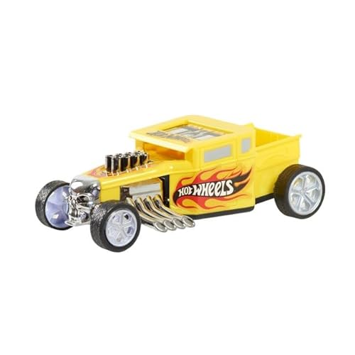 Hot Wheels 2020 HW Flames and Fun Fast Racer Bone Shaker (Yellow)