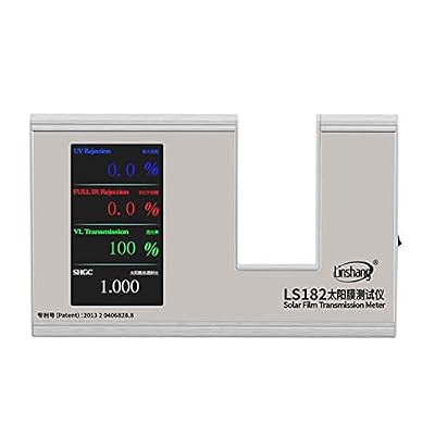 LS182 SHGC Window Energy Meter with UV Full IR Visible Light Transmittance Solar Heat Gain Coefficient with Six Results