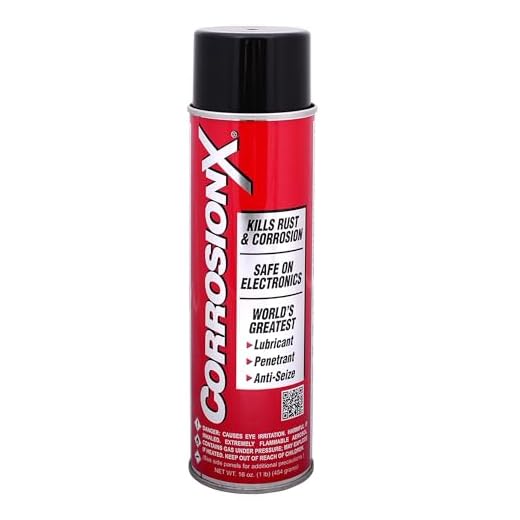CorrosionX Corrosion Technologies 90102 (16 oz aerosol) – Multi-Purpose Lubricant, Penetrant, Rust and Corrosion Preventative | Industrial Strength | Marine Grade | Cleans Lubricates Protects