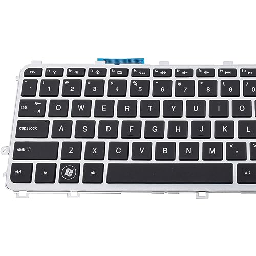 SUNMALL Laptop Backlit Keyboard Replacement Compatible with HP Envy 15-J000 15T-J100 15Z-J100 15-Q 15T-Q 17-J 17T-J000 17T-J100 M7-J.Touchsmart M6-N US Layout with Backlight - Thumbnail 4