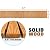 Worth Garden 9 ft. Wooden Garden Pathway - 17 in. W Roll Out Straight Walkway for Outdoor Patios, Gardens, Yard, Beach Boardwalks, Wedding Party - Decorative Wood Path - Metal Wire Connection