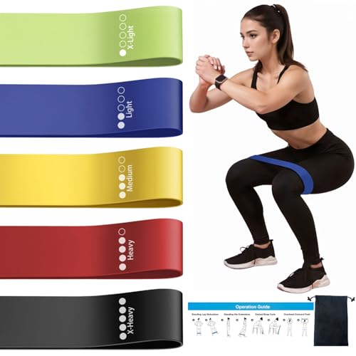 Resistance Loop Exercise Bands Set (5pcs)
