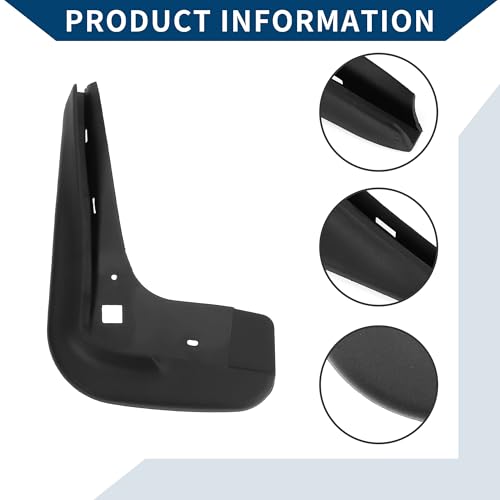 Image of Mud Flaps Splash Guards W /Mount Accessories for BMW 7 Series L7 1996-2004 Front and Rear Mud Guards 1 Set