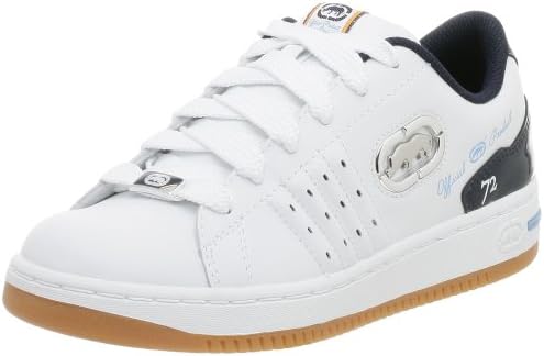unltd. by marc ecko Little Kid/Big Kid Cartel - Claiborne Sneaker,White/Navy,2.5 M US Little Kid