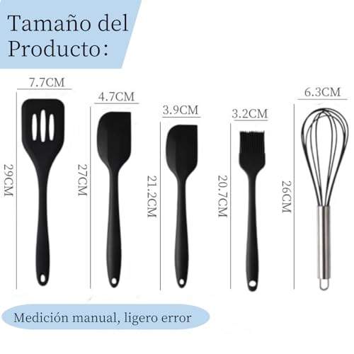 Opiniones de Espátulas, paletas y cucharas de cocina más recomendados. 18 Imagen adicional