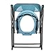 Mobiclinic, Timón, Silla con WC o inodoro para discapacitados, ancianos, minusválidos, Plegable,...