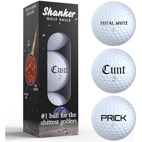 Shanker Golf Balls - Funny Joke Gift Cover