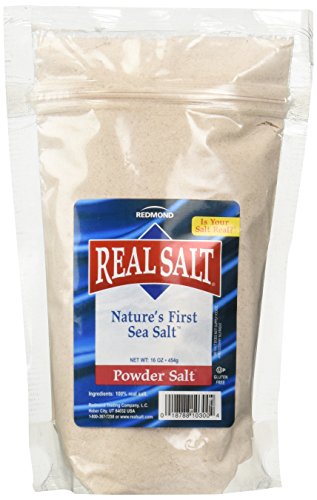 Redmond Realsalt Nature's First Sea Salt Powder Pouch, 16 Ounce