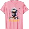 F-CAW-F T-Shirt, Womens F-CAW-F Funny Chicken Scream Humor T-Shirt, Ladies Causal Short Sleeve Crewneck Classic Tee Shirts Pink XXL #1
