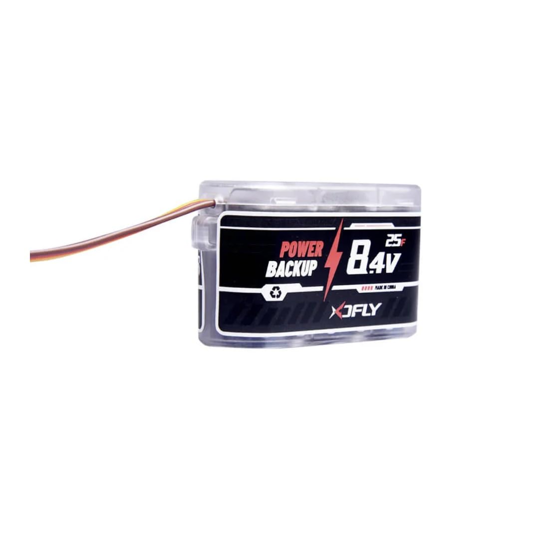 XDFly Backup Capacitor 25F 8.4V/12V (9.0V/13.0V MAX) - Remote Control Helicopter, RC Helicopter Electronics (HELIDIRECT) (8.4V - 9.0V MAX (4000003))