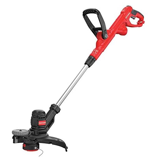 CRAFTSMAN String Trimmer, 14-Inch, 6.5-Amp, Push Button Feed System (CMESTE920)
