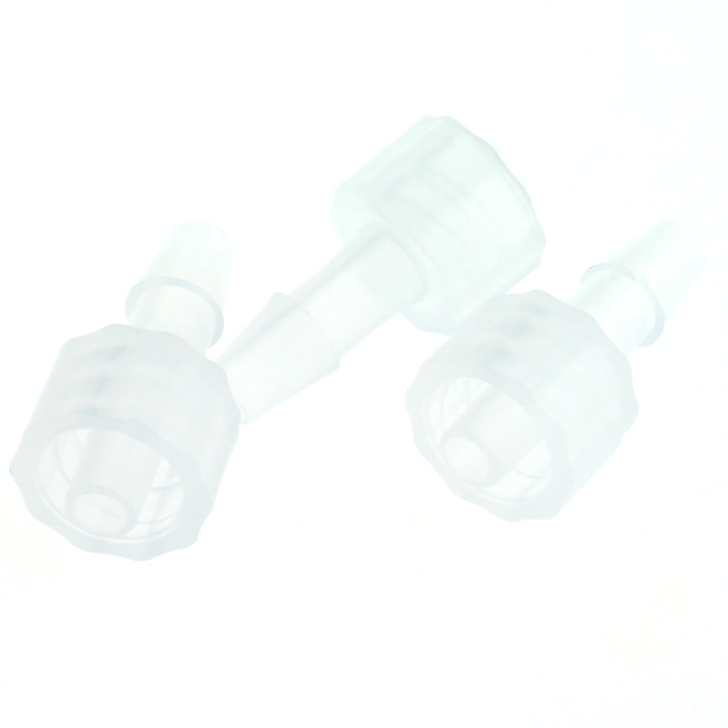 10 pcs Mâle Luer Lock 5/32 "Polycarbonate Tuyau Barb Adaptateur pour Laboratoire Biochimique Analytique Instruments
