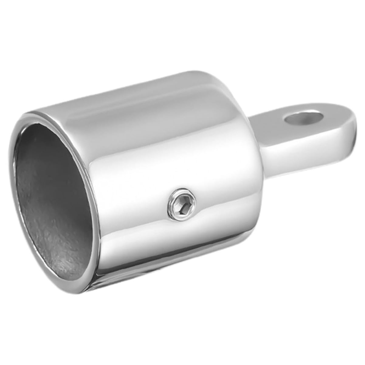 BESPORTBLE 4 Pièces Parties Supérieures du Bimini Accessoires De Bateau Hauts pour Bateaux Chapeaux D'auvent De Yacht Tops Économiseur De Traverse Charnière Marin Acier Inoxydable Silver