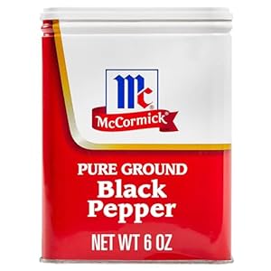 McCormick Pure Ground Black Pepper,...