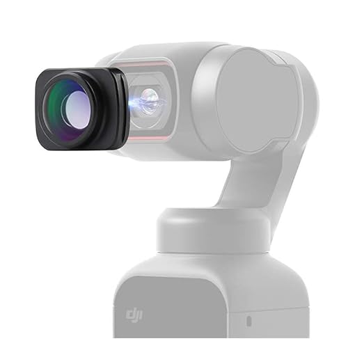 DJI POCKET 2/OSMO Pocket 対応 広角レンズ 広角フィルター マグネットデザイン 磁気吸着 装着便利 防水 防汚