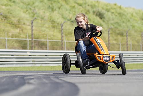Berg Pedal Kart Rally Orange | Children's Vehicle, Pedal Kart With Adjustable Seat, With Freewheel, Children's Toys Suitable For Children Aged 4-12 Years #TOP1