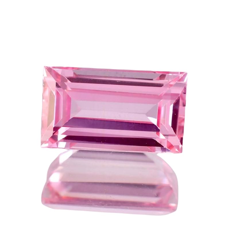 Morganite naturelle 7x13mm pour créer votre bague de fiançailles personnalisée