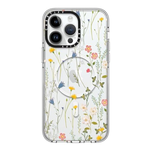 Coque iPhone 14 Pro Max avec fleurs motif floral rêvé CASETiFY MagSafe