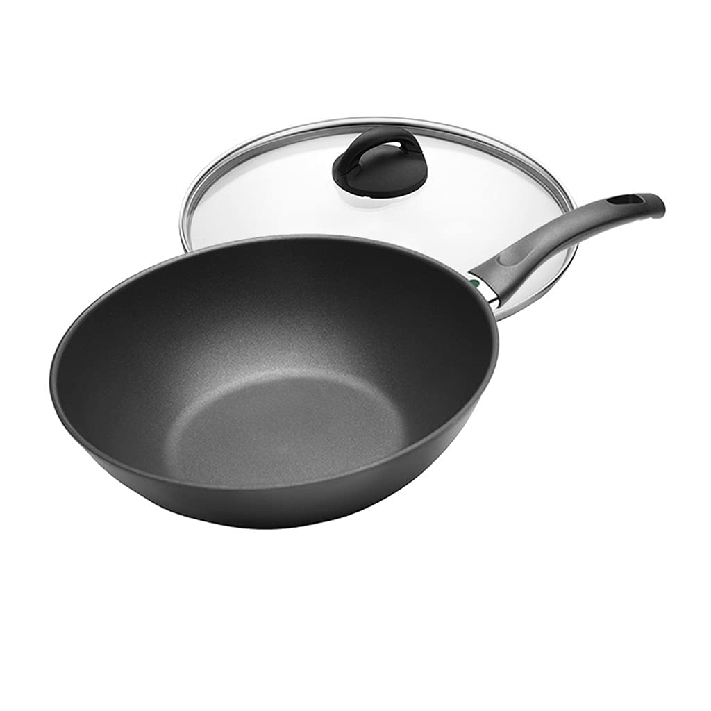Frying Pan Non-stick Pan Wok Household Cooking Gas Gas Stove with Less Oily Fume Pan Household Wok