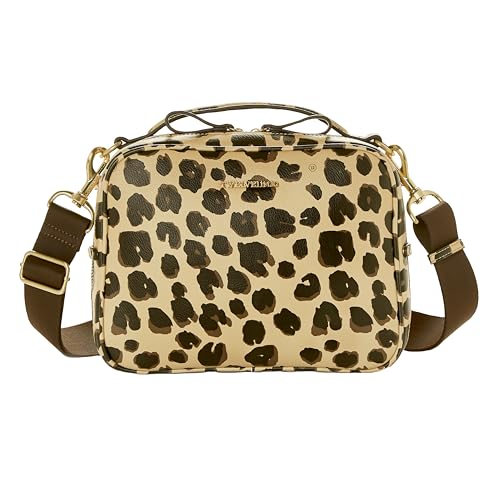 Image of TWELVElittle Luxe Diaper Clutch - Crossbody Diaper Bag with Portable Changing Pad, and Zip Out Pouch | Portable Changing Pad