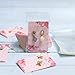 3.5 x 2.4 inch Pink Necklace Display Cards With Bags Earring Display Cards Sets Earring Packing Holder Cards With bags Jewelry Packing For Earring Necklace Jewelry Packing 100Pack Paper 100Pack Bags