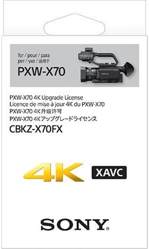 Sony PXW-X70 4K Licencia de actualización (renovada)