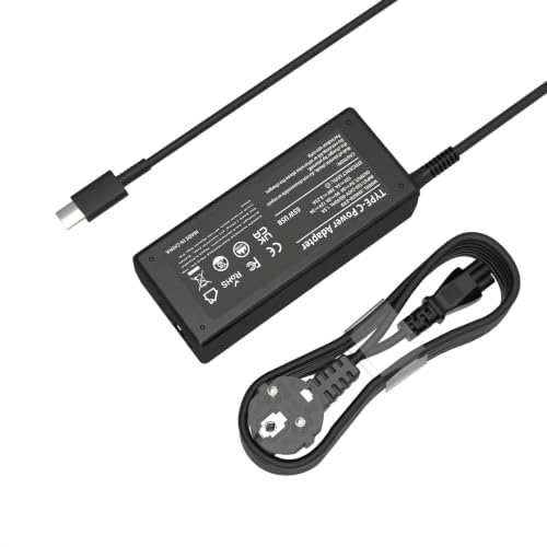65W Ladekabel Laptop USB C für Lenovo ThinkPad Yoga Chromebook-ThinkPad T14 T15 T16 E14 E15 E16 X1 Carbon X13 Yoga 7i 9i Thinkbook 13s 14 15 16 Plus G4 Chromebook 45W Typ-C Ladegerät Netzteil