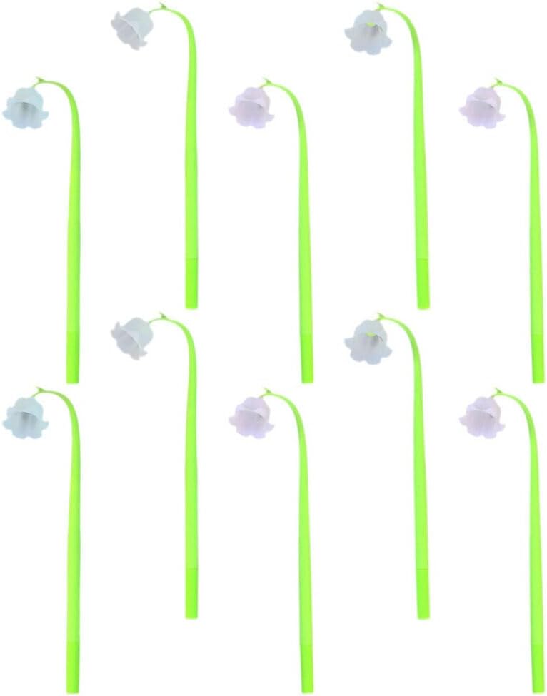 MAGICLULU 10pcs Pens Portable Gel Pen Student Stationery for Students Multipurpose Gel Students Supplies Lovely Shaped Signature Cute Writing Office